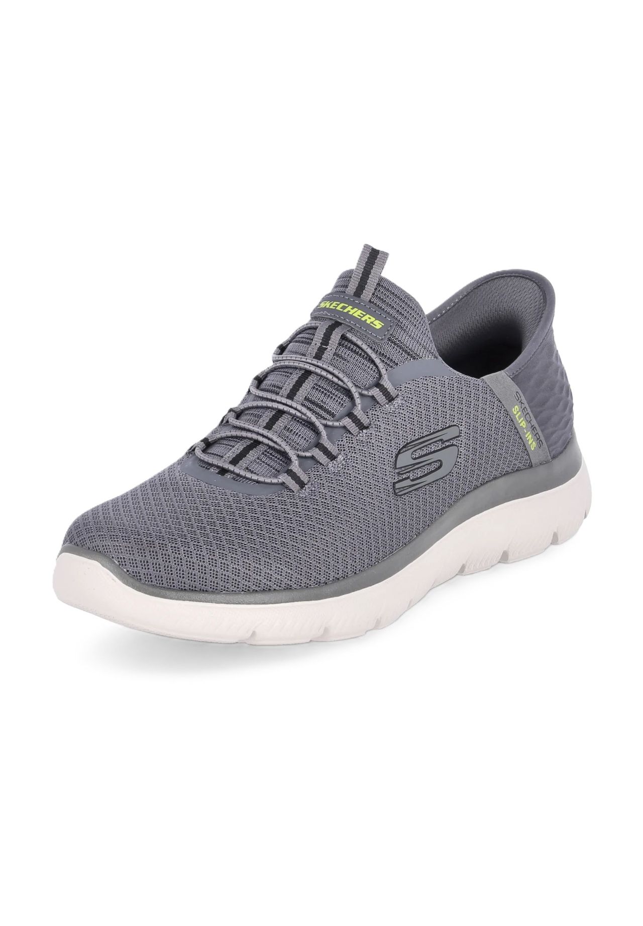 

Кроссовки, этикетка, нашивка, мужские SKECHERS, цвет Char