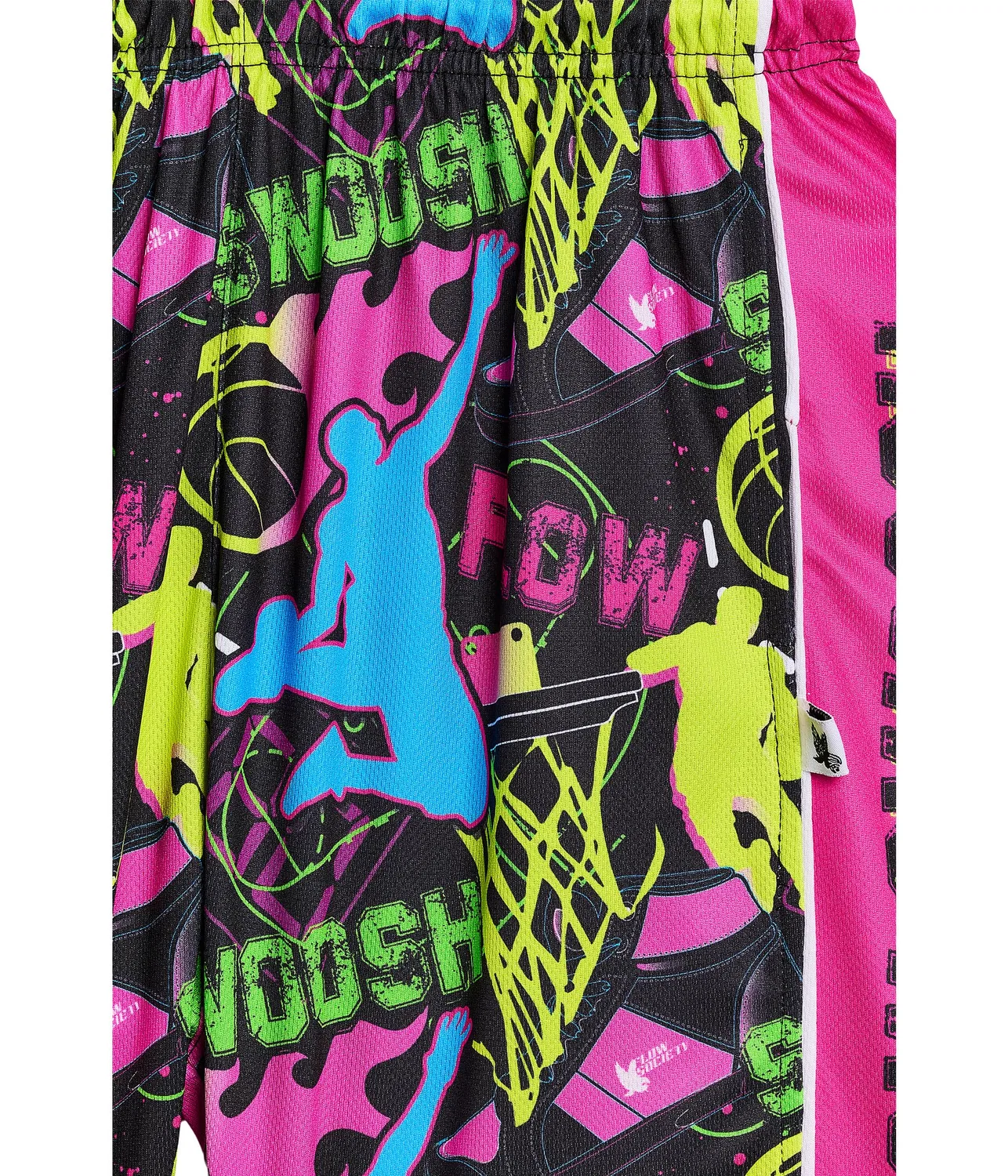 Неоновые шорты Flow Swoosh (для маленьких и больших детей) Flow Society, Multicolor — фото 3