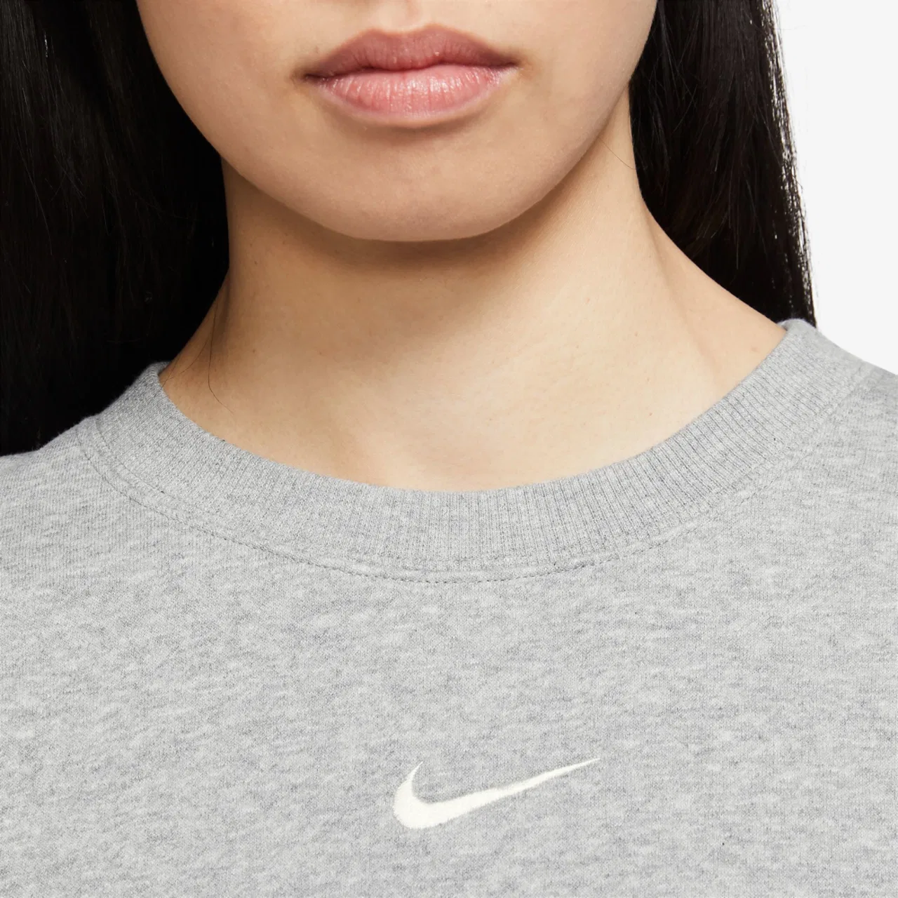 Женская толстовка Style Fleece Crew Nike, серый — фото 4