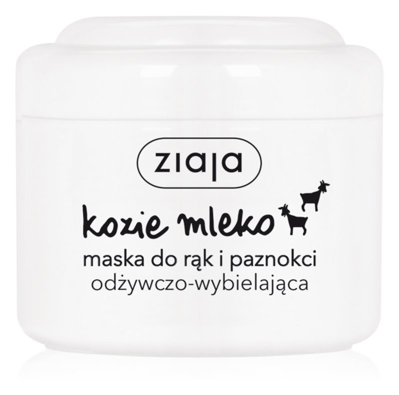 

Питательная и отбеливающая маска для рук и ногтей Ziaja Kozie Mleko