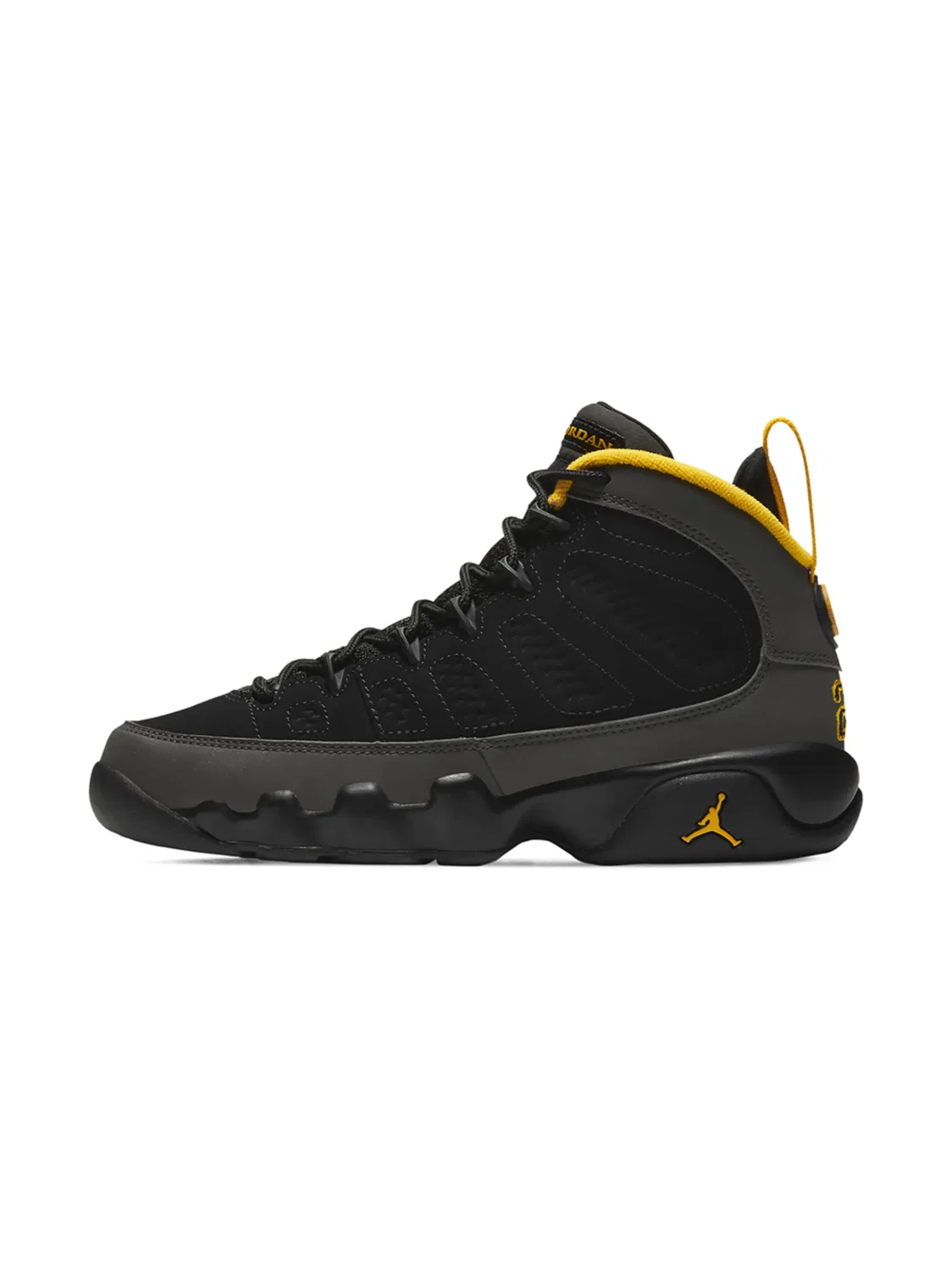 Кроссовки Air Jordan 9 Retro University Gold — фото 2