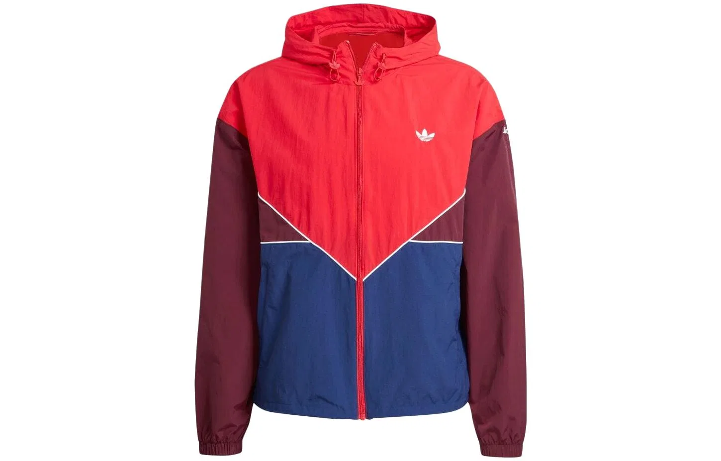 Мужская куртка с капюшоном Red Blue Adidas Originals, Red Blue