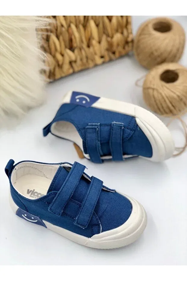 Детские туфли для девочек со светящейся подошвой Luffy Vicco, Blue — фото 3