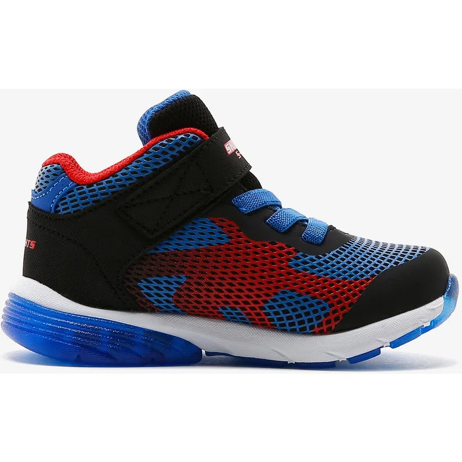 Ботинки спортивные с подсветкой Rapid Charge - Movrux Skechers, Черный — фото 2