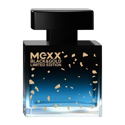 Туалетная вода древесно-фруктовая Mexx Black & Gold Limited Edition Man