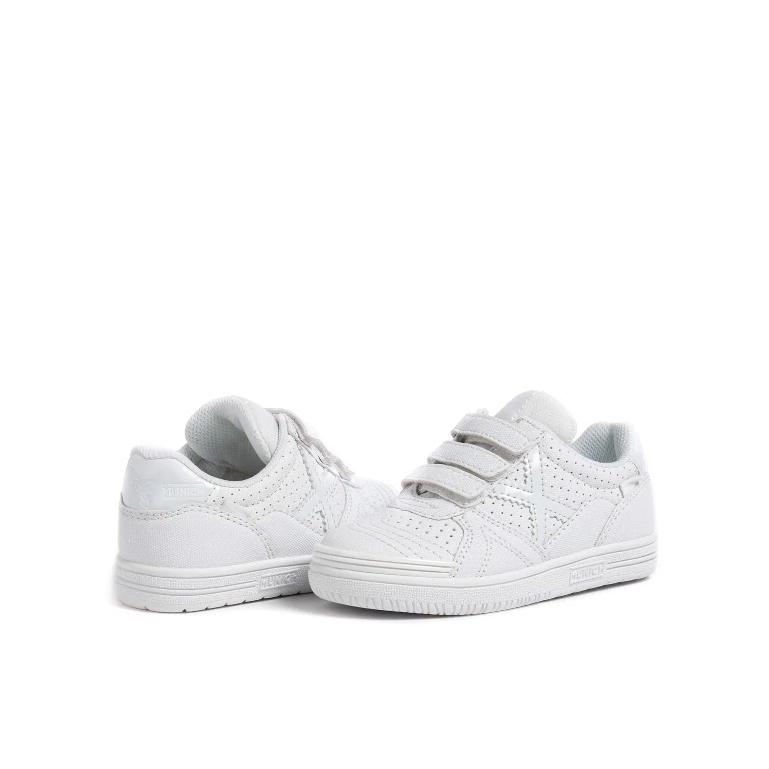 Детские кроссовки для мальчиков с липучкой G-3 Kid Profit Munich, White — фото 2