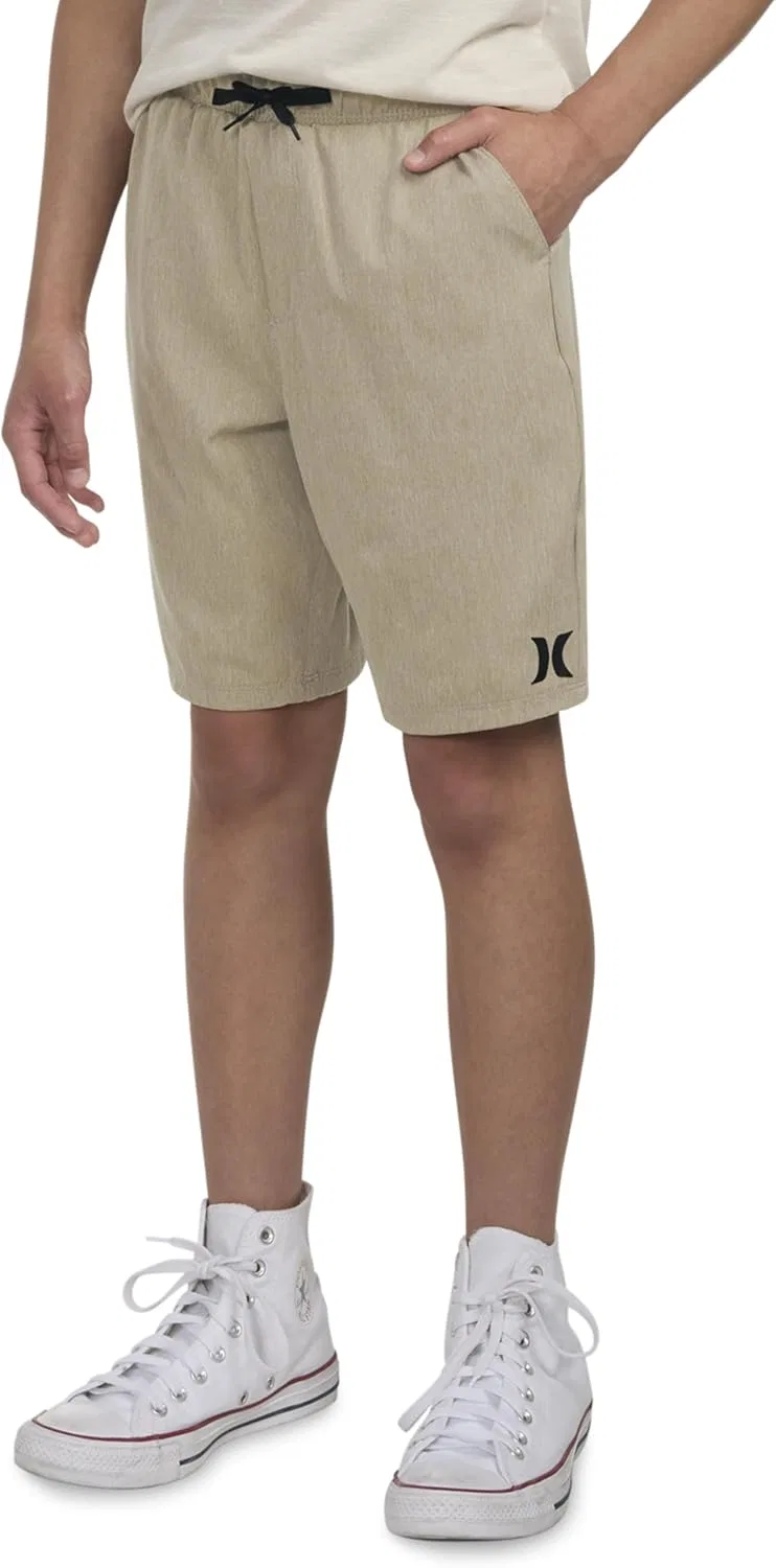 Шорты Hurley Boys H20-dri Pull on Shorts, хаки — фото 2