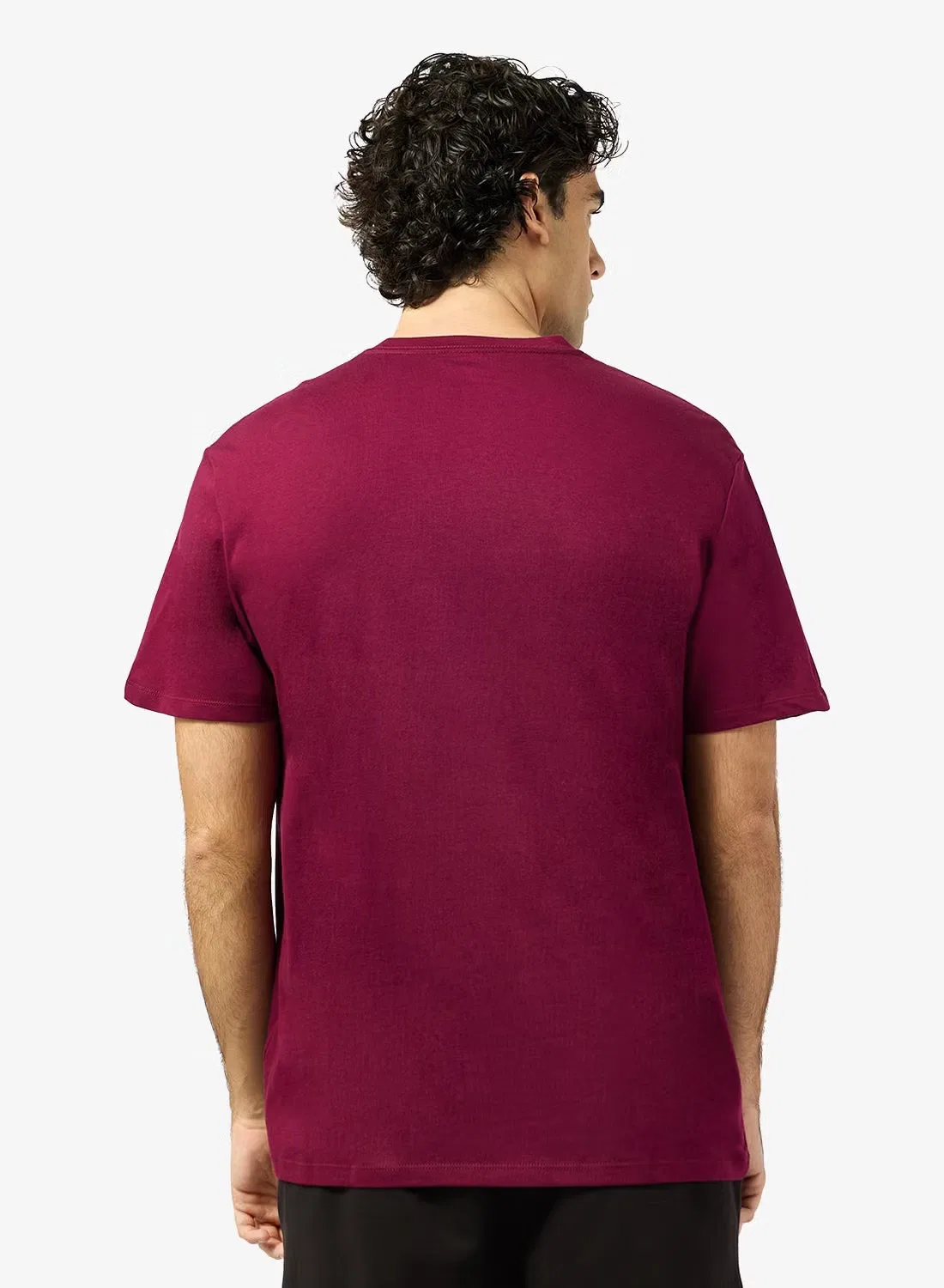 Футболка с принтом Graphic crew neck Calvin Klein, ягодный — фото 2