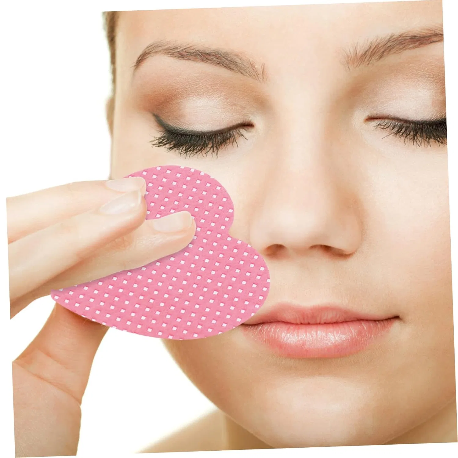 Салфетки для снятия лака, Сердце, TOPPERFUN, 200 шт, Pink — фото 4