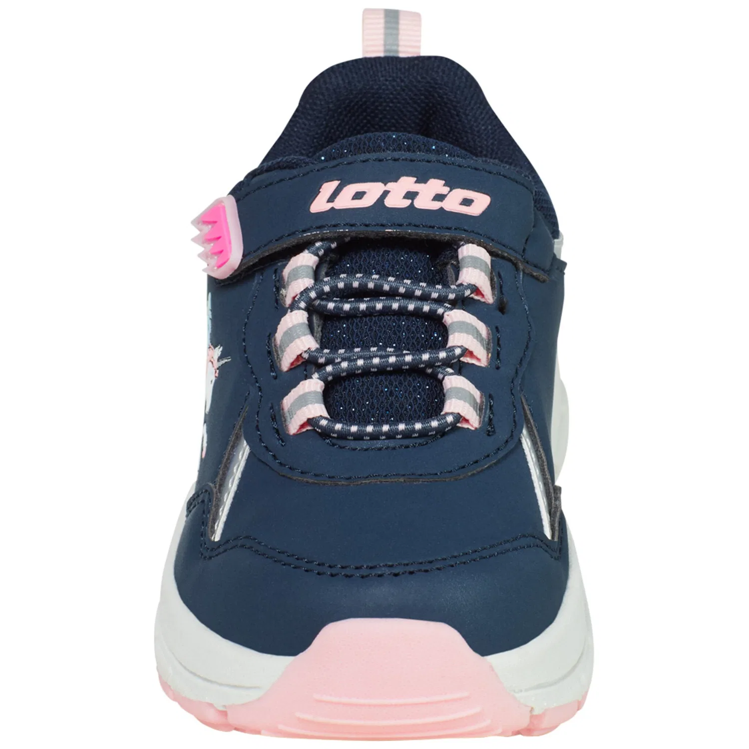 Детские кроссовки с подсветкой Lotto, Navy-Rosé — фото 3