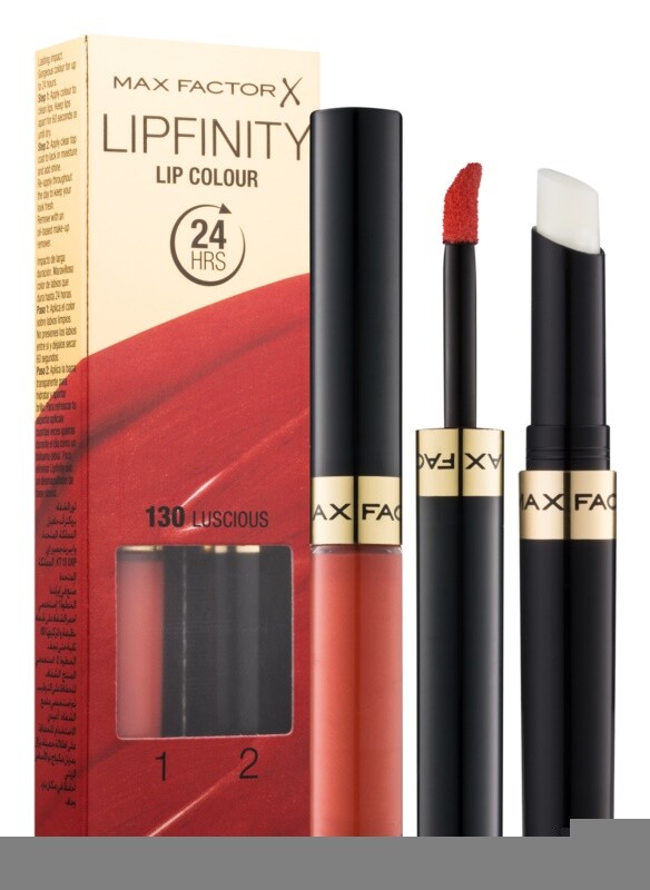 

Стойкая помада с бальзамом Max Factor Lipfinity Lip Colour, оттенок 130 Luscious