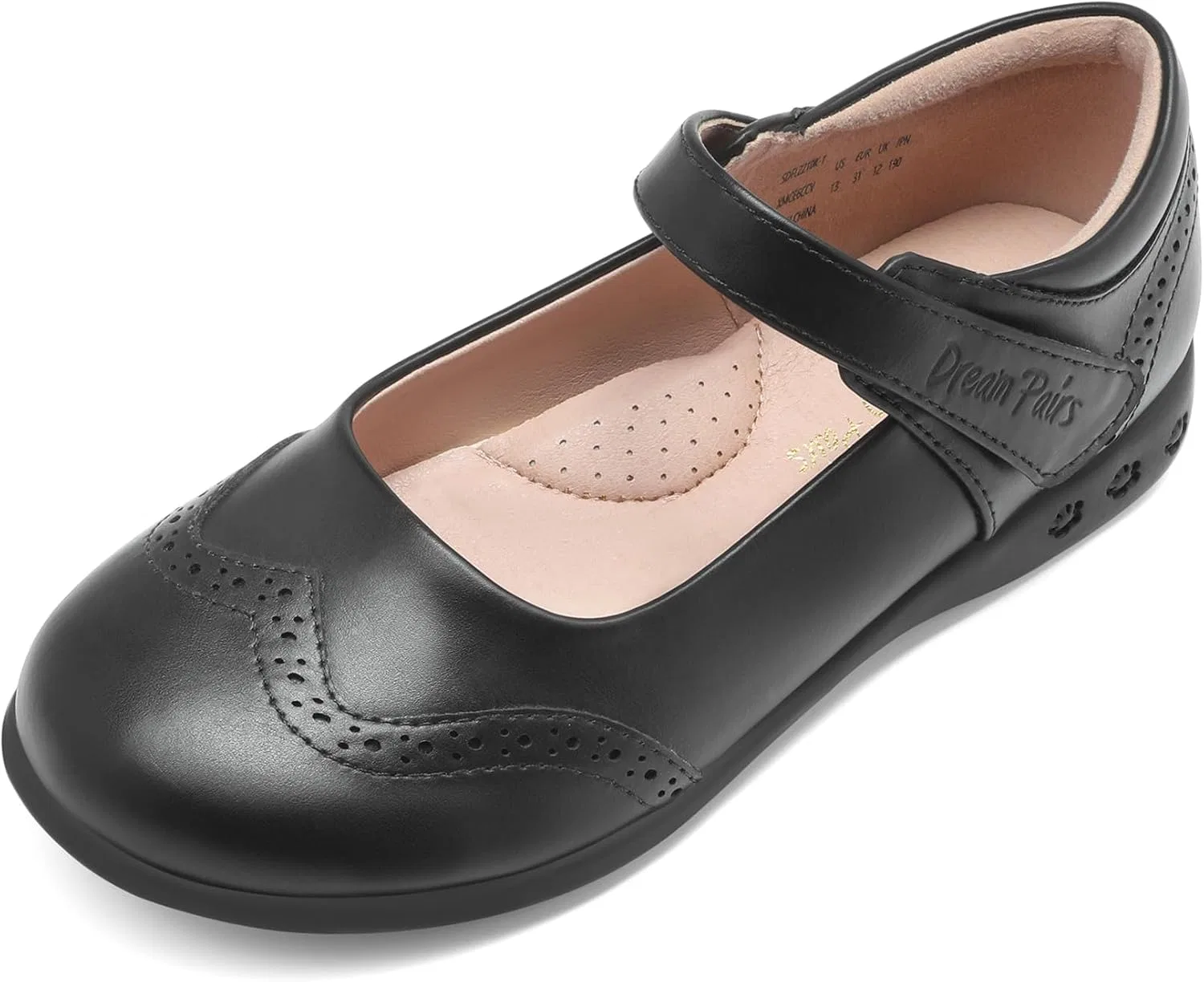 Детские туфли Мэри Джейн для девочек DREAM PAIRS, Black