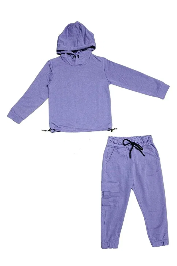 Детский спортивный комплект с капюшоном Mnk Baby&Kids, Lila