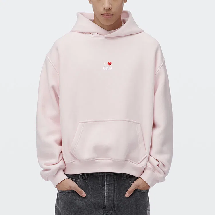 Женская толстовка с капюшоном Light Pink Alexander Wang — фото 4