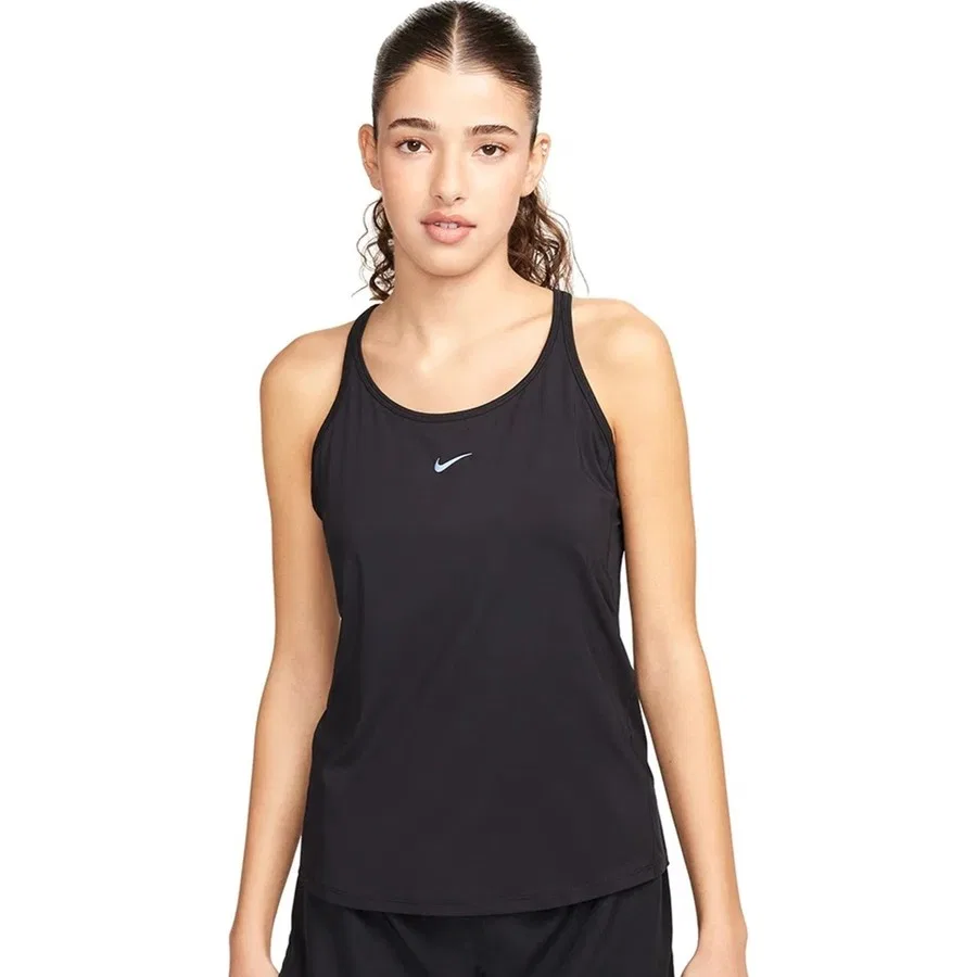 Женский топ-безрукавка с принтом One Classic Dri Fit Nike, Черный