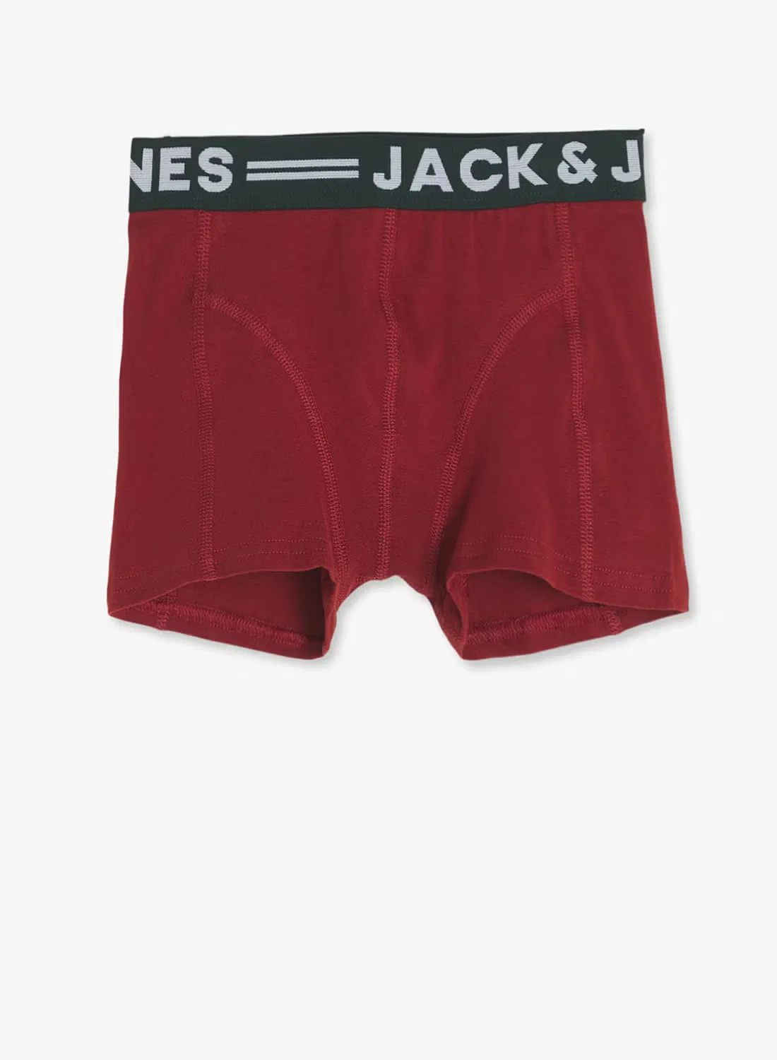 Трусы-боксеры с логотипом, комплект из 3 штук, Jack & Jones Junior, темно-серый меланж — фото 4