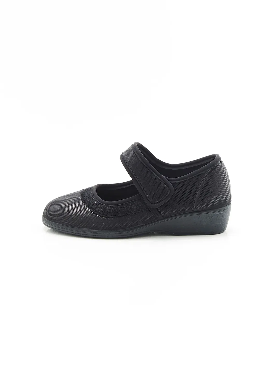 Коллекция Comfort - балетки с ремешком на щиколотке Damart, Black
