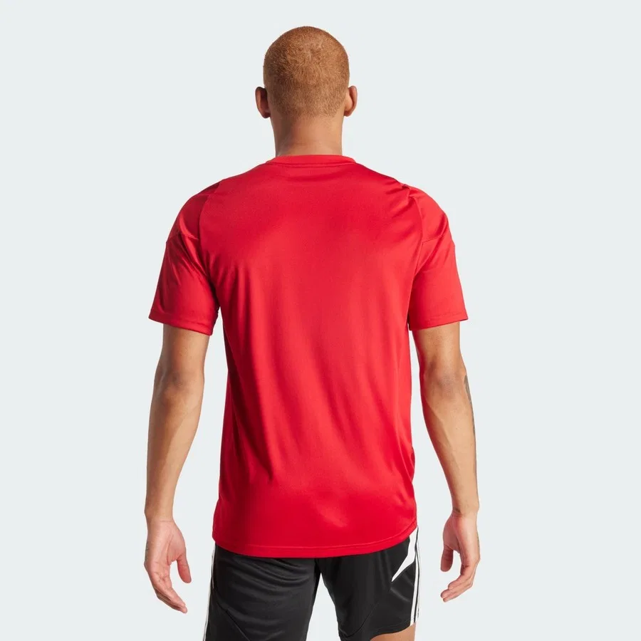 Футболка спортивная с длинным рукавом TIRO24 JSY IS1016 adidas, Красно-белый — фото 2