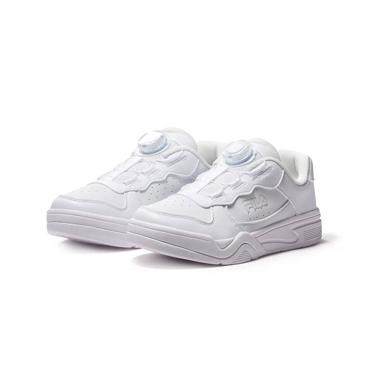Кроссовки для скейтбординга FILA KIDS Heritage FHT белые — фото 4