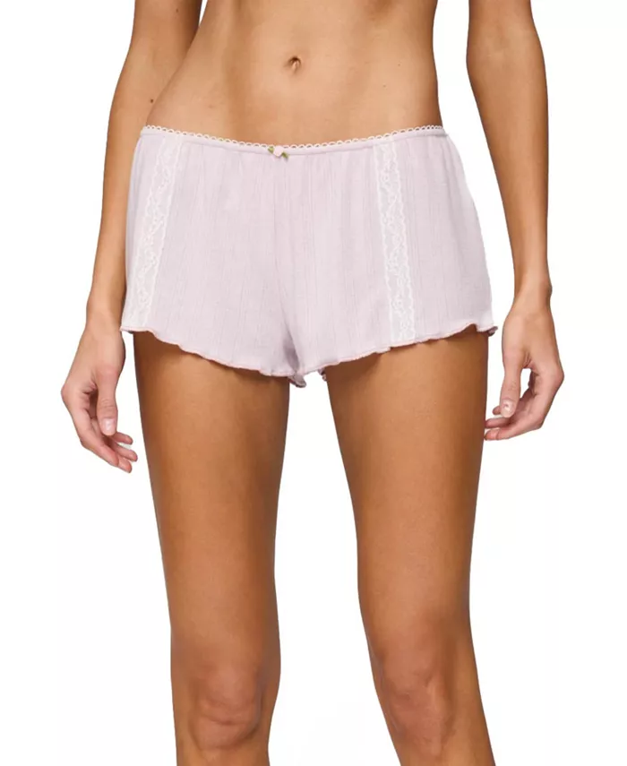 

Женские шорты Sephi Lacey Pointelle Edikted, розовый