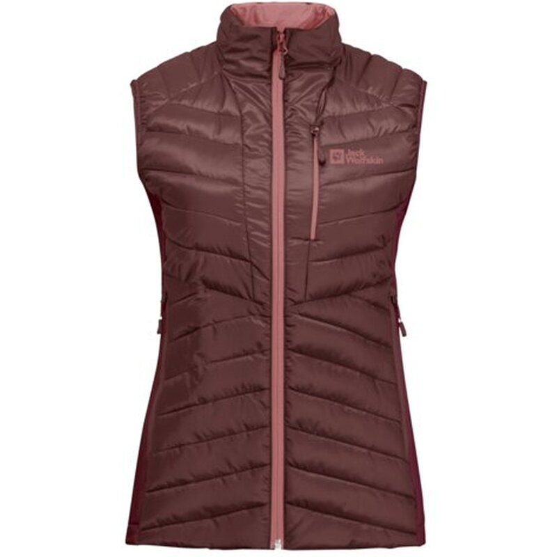 

Vest routeburn pro ins vest w Jack Wolfskin, бордовый