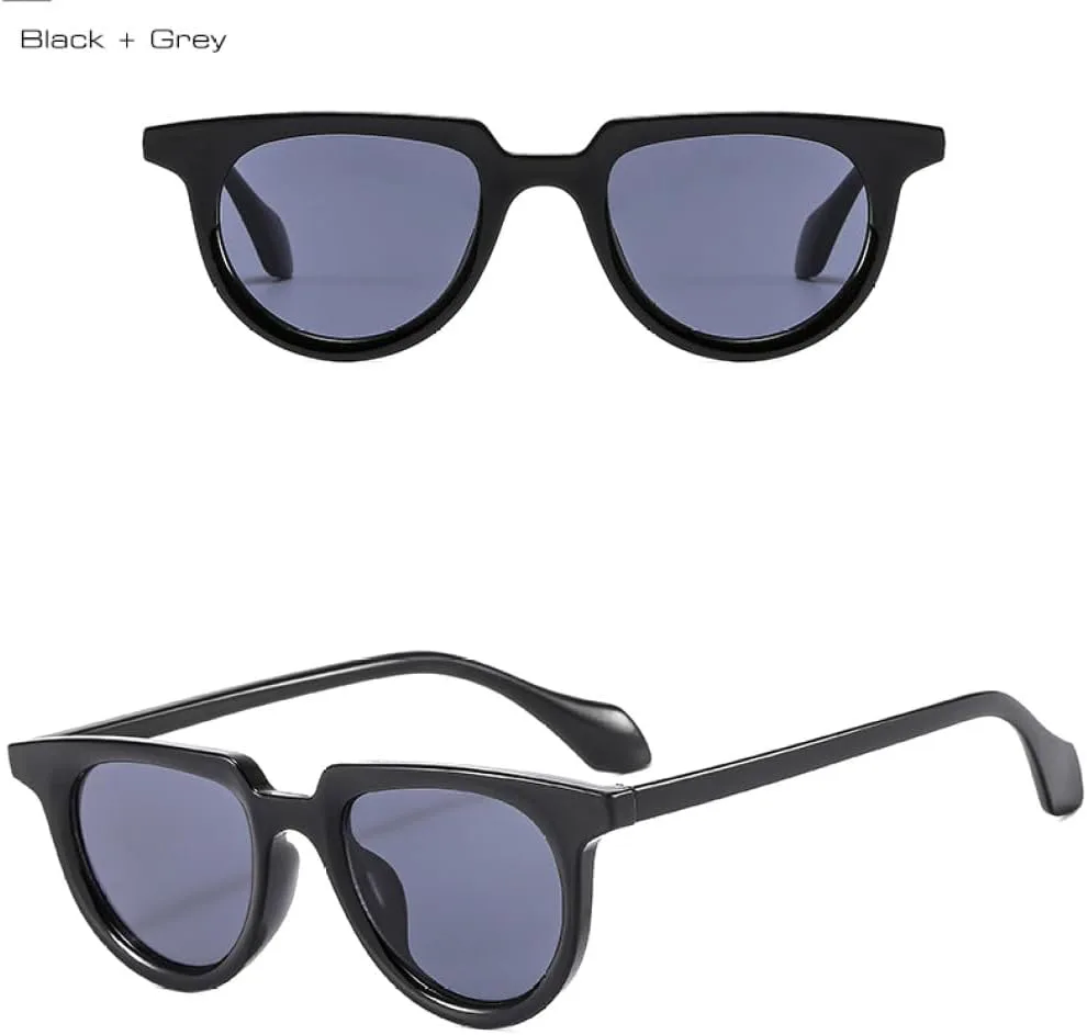 

Овальные солнцезащитные очки 2027 года для женщин, желейные, с защитой от УФ-излучения UV400, модные мужские солнцезащитные очки в стиле панк MTZJH, Jelly Green Clear