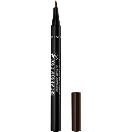 

London - Карандаш для бровей Brow Pro Micro 004 Темно-коричневый, Rimmel