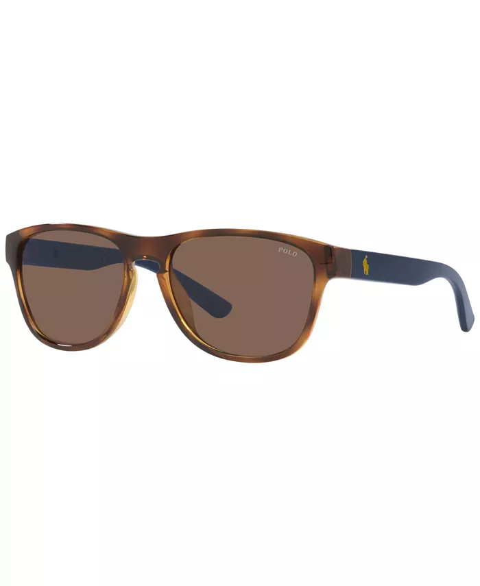 

Унисекс солнцезащитные очки, PH4180U 56 Polo Ralph Lauren, коричневый