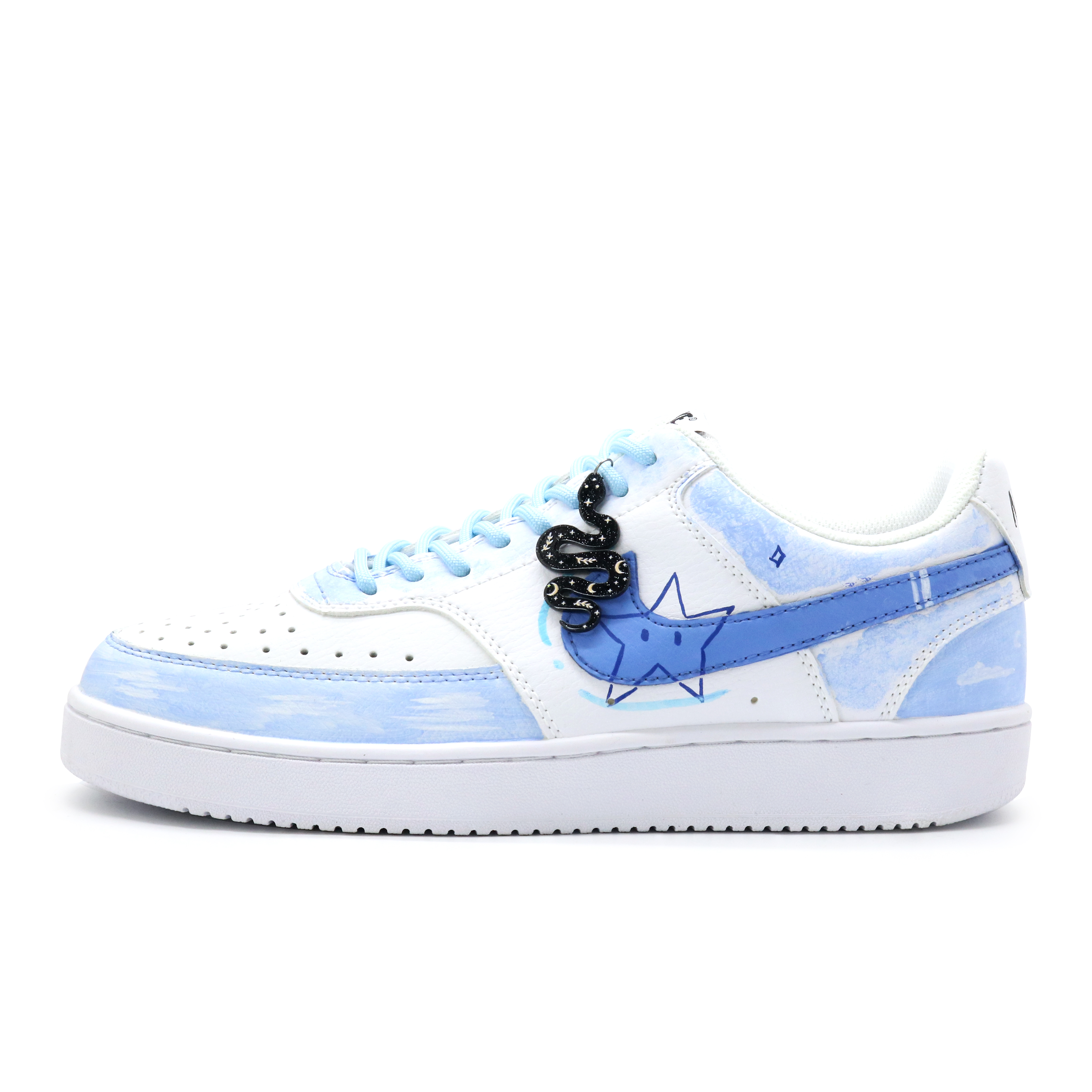 

Nike Кроссовки для скейтбординга Court Vision 1 Low Top, синие, мужские