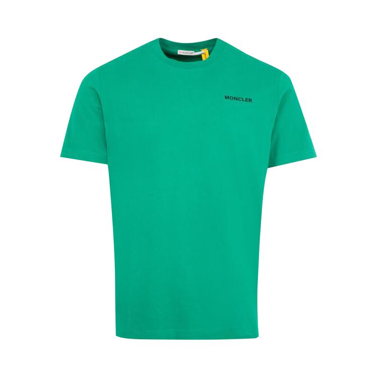 

Футболка Moncler Genius x Fragment Design Short-Sleeve T-Shirt 'Pastel Green', зеленый