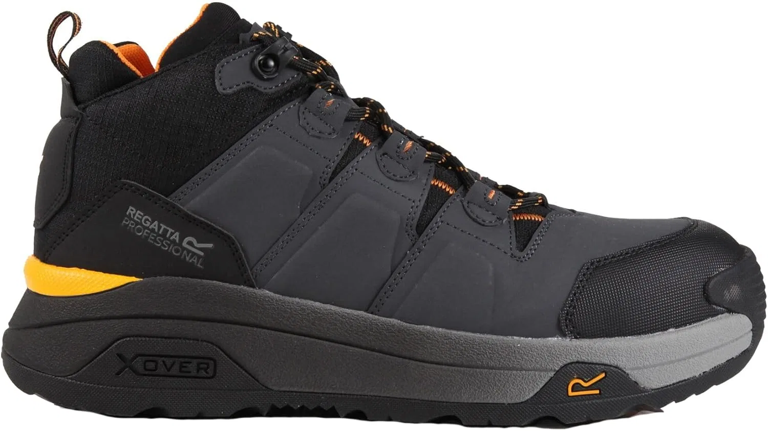 Мужские профессиональные защитные походные ботинки Regatta Hyperfort Safety Hiker, Blk Gunmetal — фото 4
