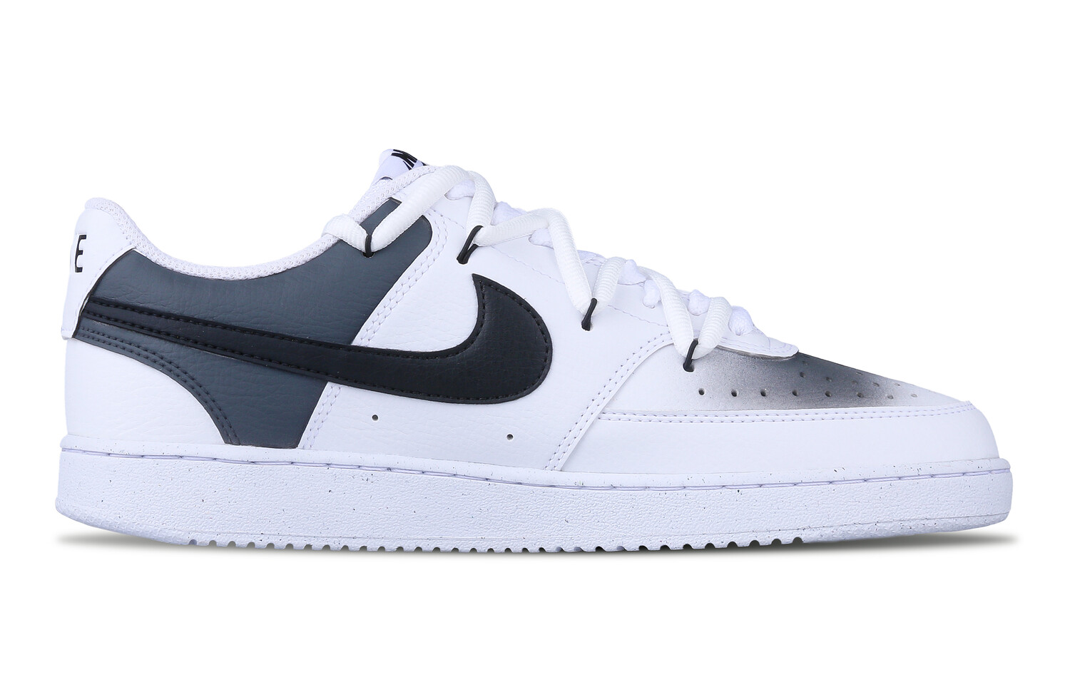 

Кроссовки Nike Court Vision 1 Skateboarding Shoes Women's Low-top Gray, черный/белый