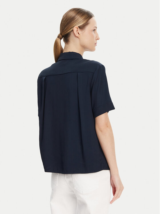 Свободная рубашка WW0WW44683 Tommy Hilfiger, синий — фото 3