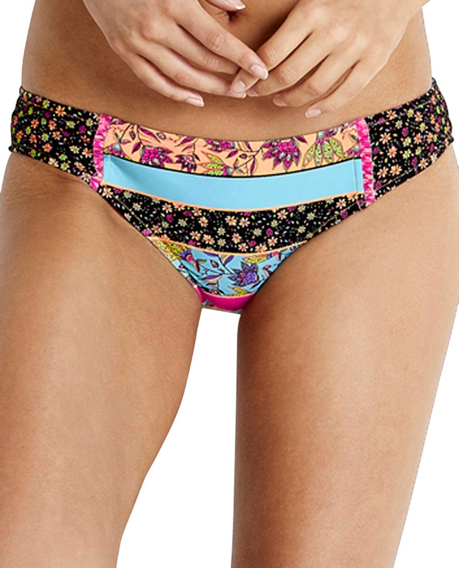 

Низ бикини хипстера в море Caribbean Kool Seafolly, цвет sea caribbean kool