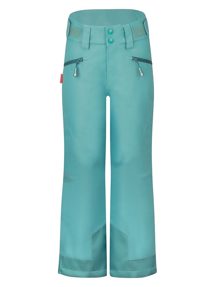 

Trollkids Лыжные/сноубордические брюки "Rauland" бирюзового цвета