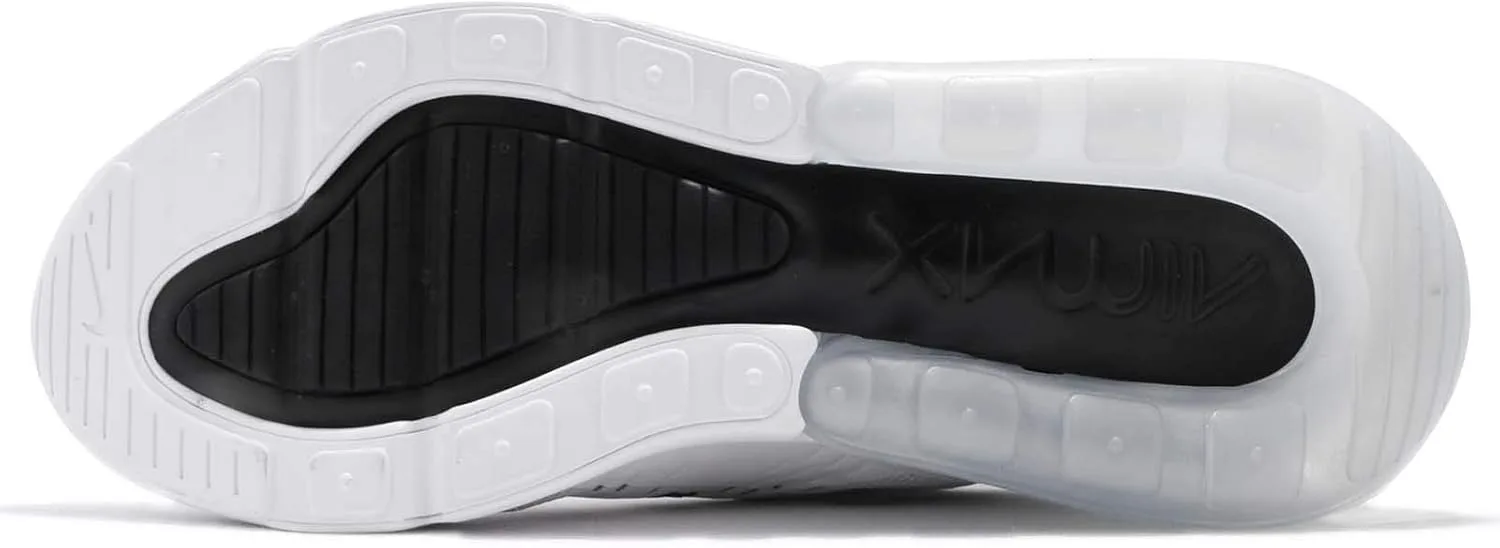 Кроссовки Nike Air Max 270 для бега, мужские, CV7544-600, белый/черный — фото 4