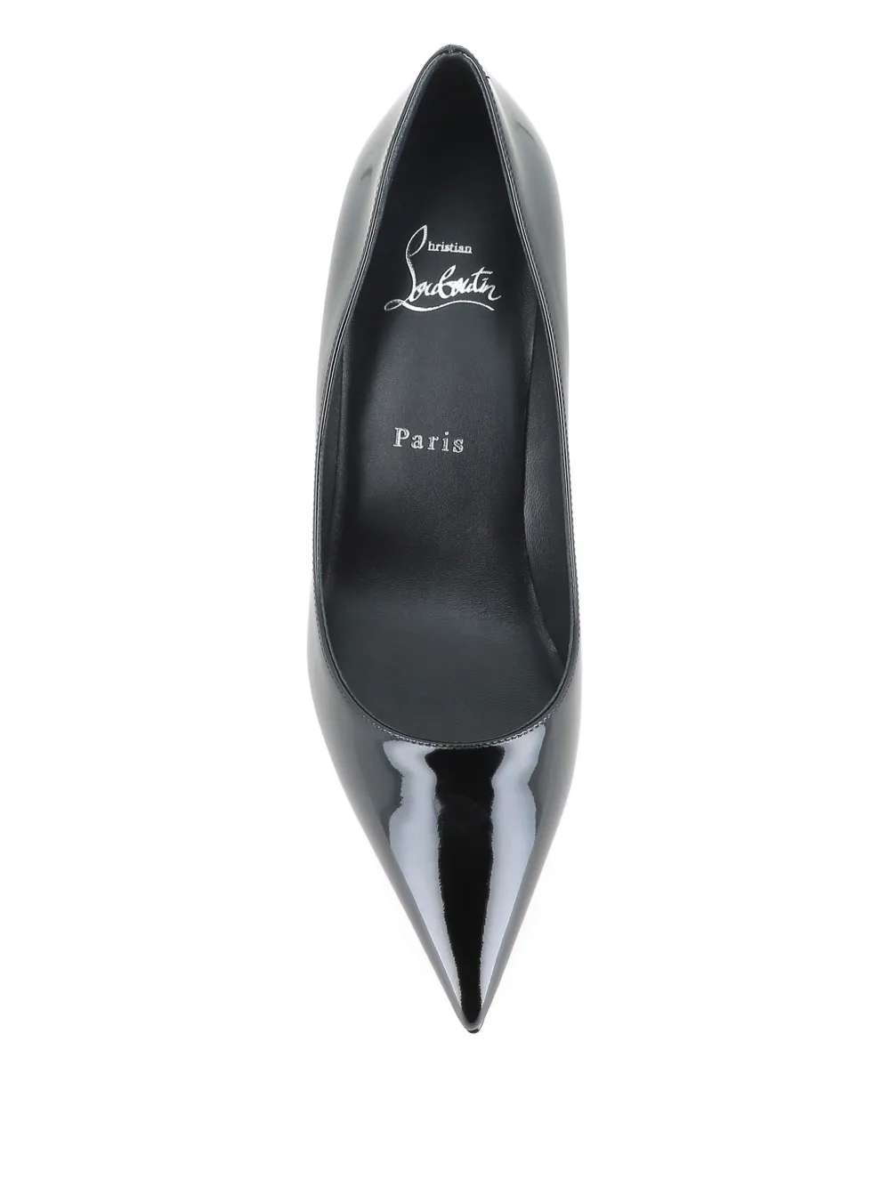 Лакированные туфли Miss Z 80 с заостренным носком Christian Louboutin, черный — фото 4