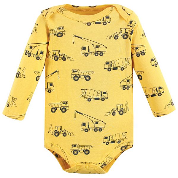 Боди с длинным рукавом для мальчика, cotton, construction Hudson Baby — фото 4