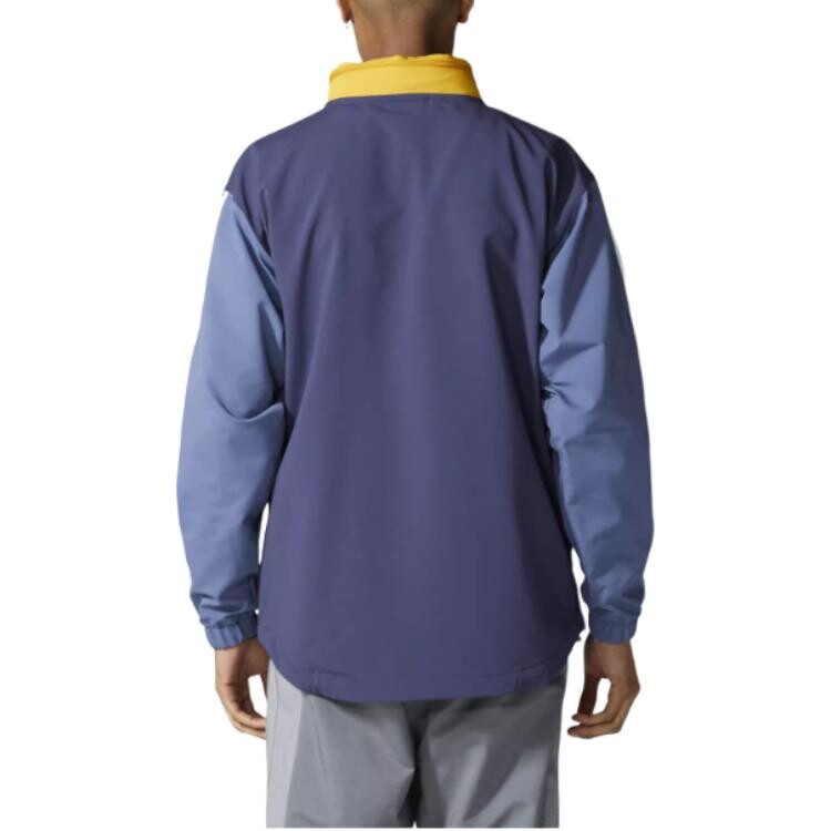 Clover BLOCKED ANORAK Толстовка мужская желтая Adidas Originals, желтый — фото 4