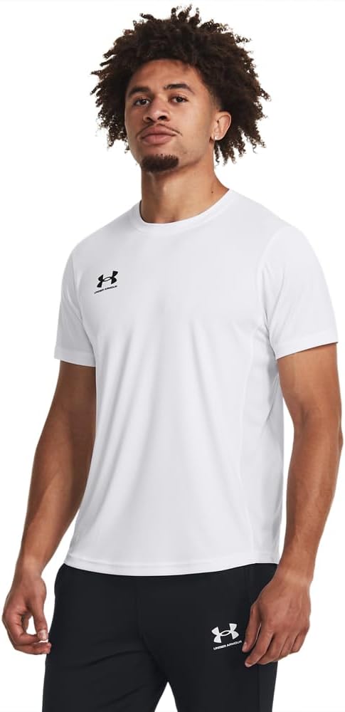 

Футболка с коротким рукавом Under Armour Mens Challenger Train, (100) White/White, Белый, Футболка с коротким рукавом Under Armour Mens Challenger Train, (100) White/White