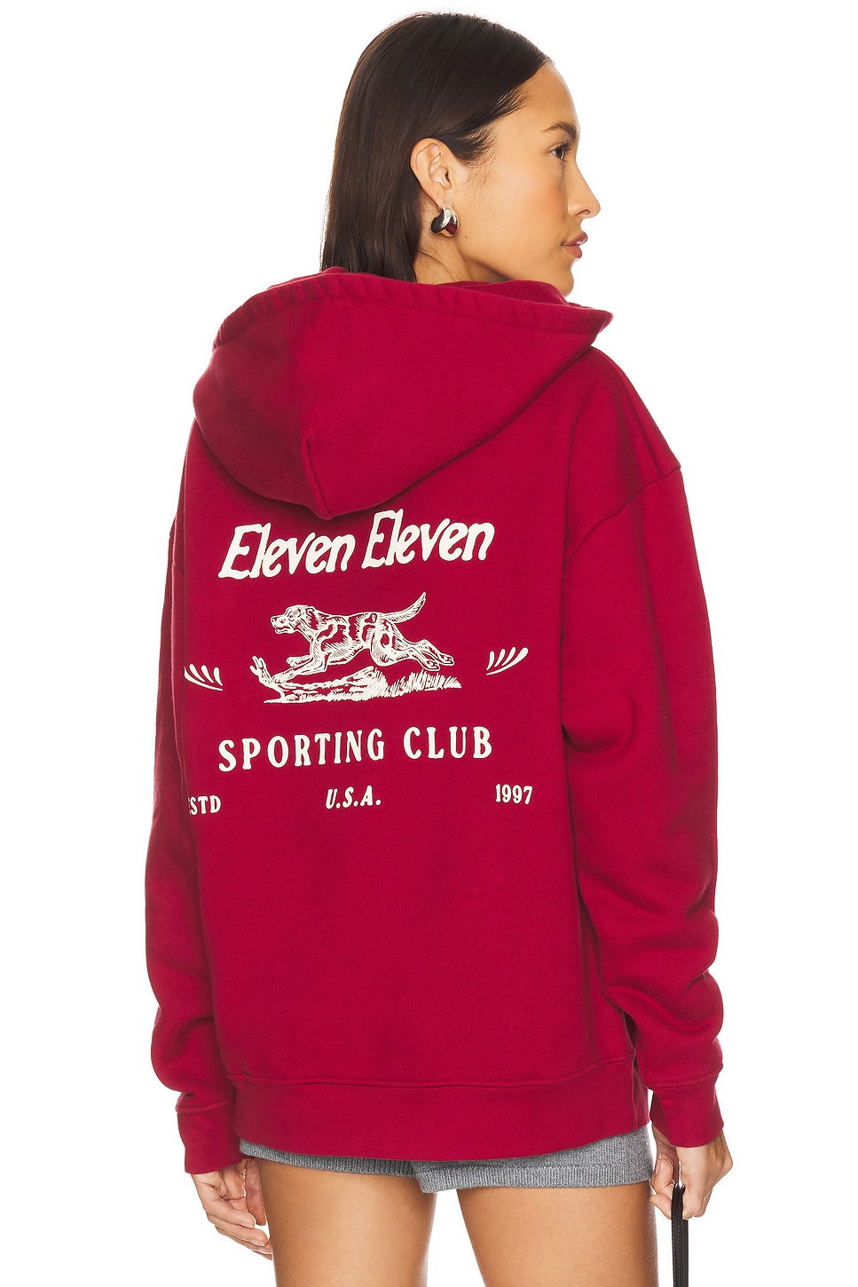 

Толстовка "Кавиарный ковбой" Eleven Eleven, maroon