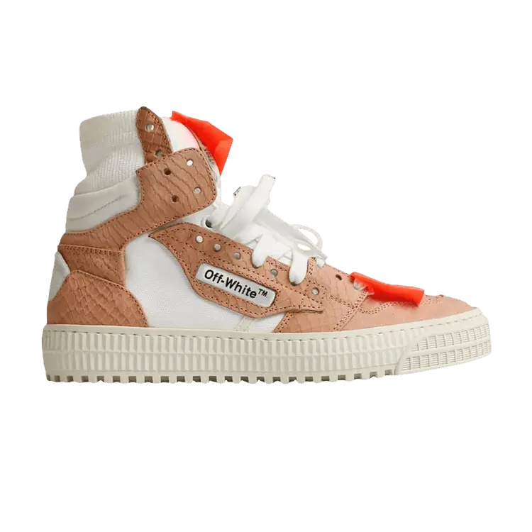 Кроссовки Off-White Off-White Wmns Off-Court 3.0 High 'Salmon', оранжевый