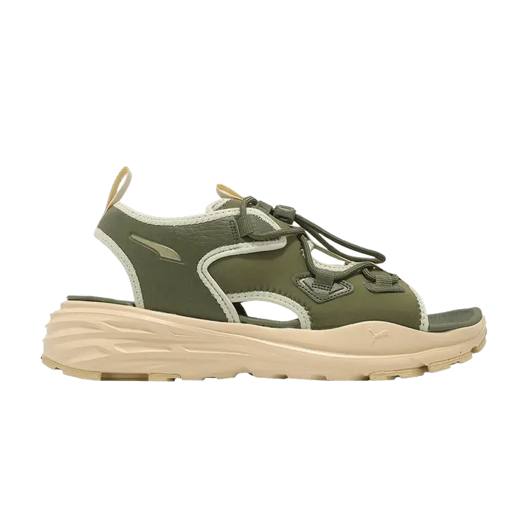 

Сандалии Puma Hypnotic Sandal 'Olive Cashew', зеленый