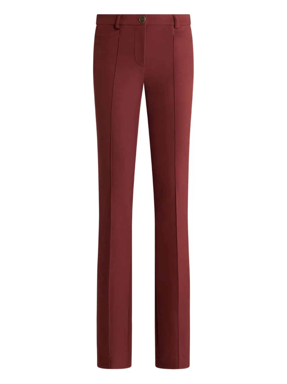 

Расклешенные брюки ETRO, красный