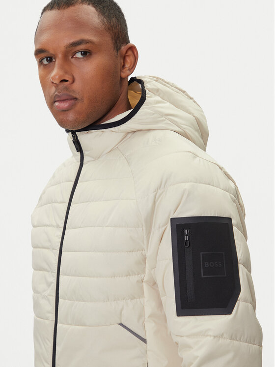 Демисезонная куртка regular fit Ow Urbanex JT HD 50549181 Boss, бежевый — фото 4