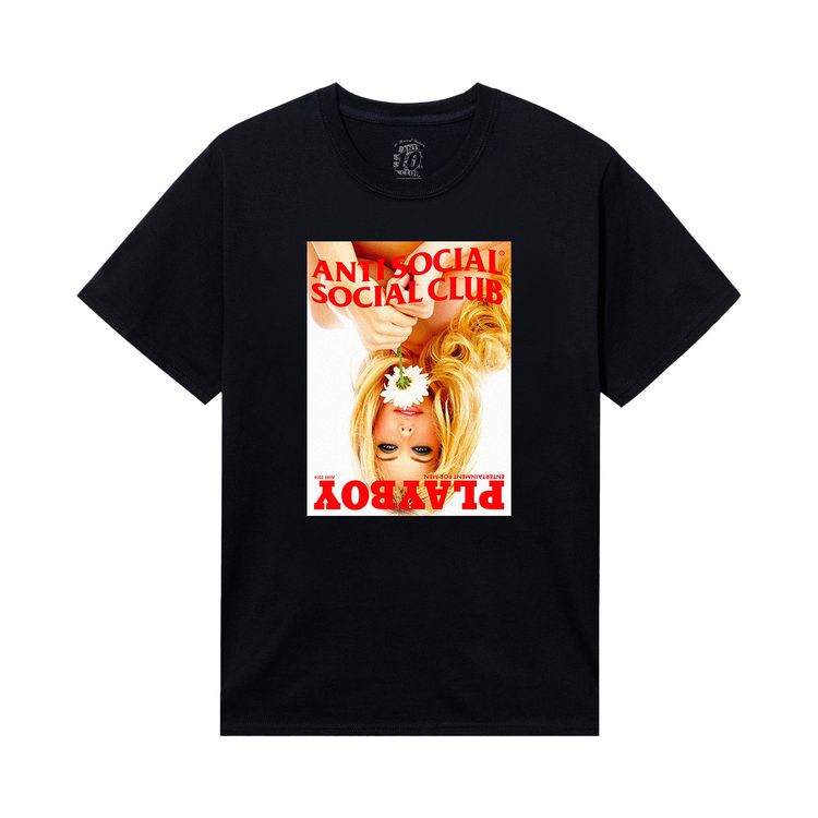 

Футболка Anti Social Social Club x Playboy Of The Year Tee 'Black', черный