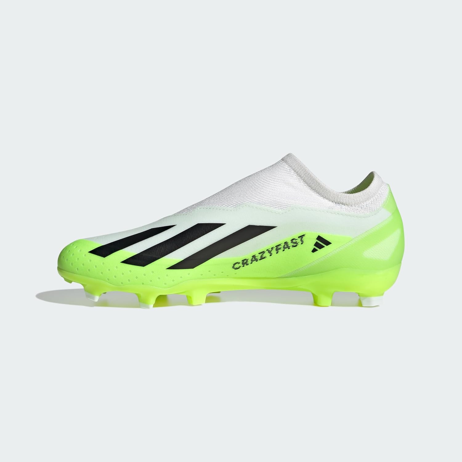 Кроссовки Adidas Unisex-Adult X Crazyfast League Firm Ground, белый — фото 2