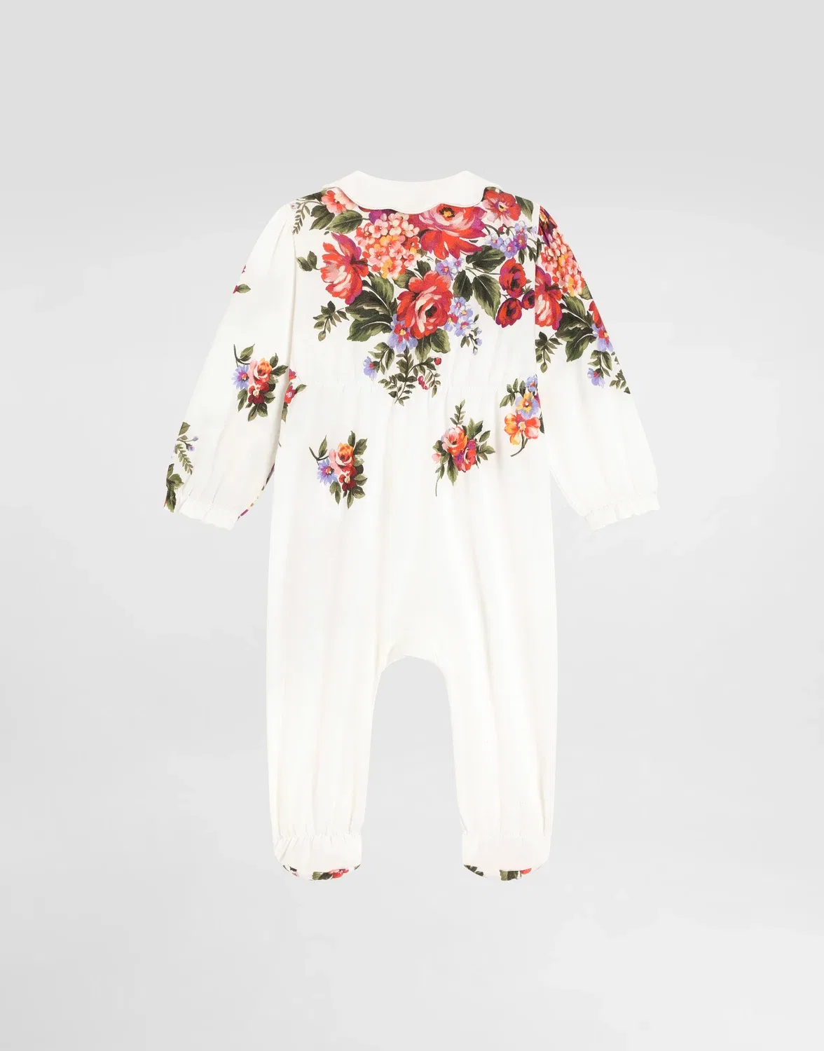 Подарочный набор из трех предметов с цветочным принтом из гладкого джерси Dolce & Gabbana, мультиколор — фото 3