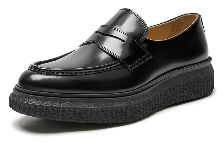 Мужские туфли Beau Today Casual Shoes Men Low-Top Black — фото 2