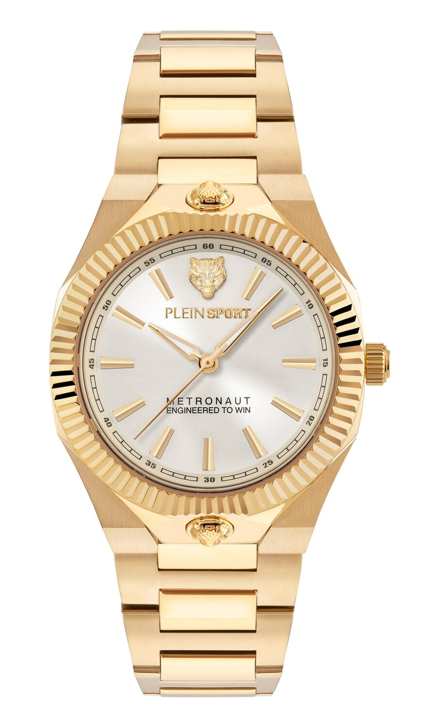 

Plein Sport Золотые аналоговые часы 'METRONAUT'